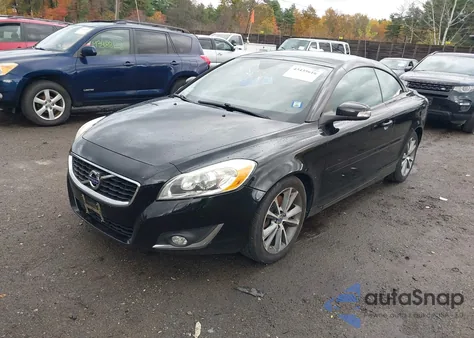 2013 Volvo C70 T5 from USA, damaged, VIN YV1672MC8DJ136151
